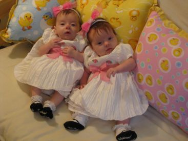 Springtime with Lydia and Ruby
